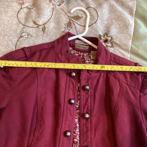 Maroon jacket size small - Picture 7 of 9